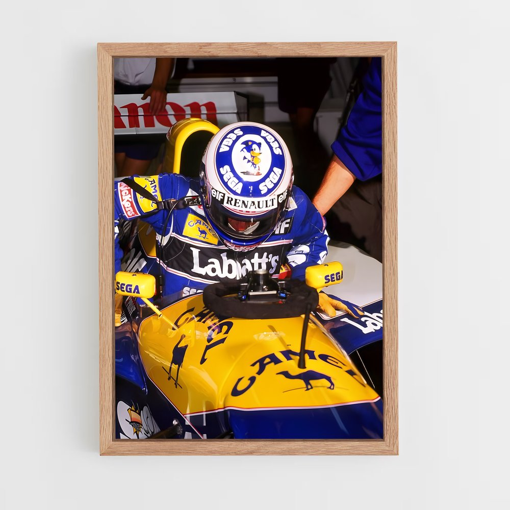 Poster Williams de Vitesse – affiche Voitures de Formule 1 (vue 4)